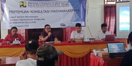 PERTEMUAN KONSULTASI MASYARAKAT ( PKM ) DIREKTORAT JENDRAL SUMBER DAYA AIR BALAI WILAYAH SUNGAI BALI